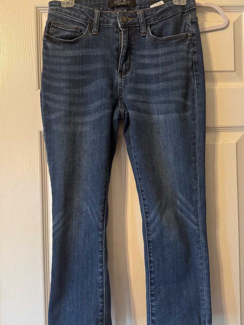 Judy Blue Stretch Bootcut Crop Jeans